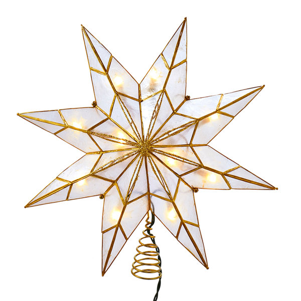 Capiz Bethlehem Star Tree Topper Shop capiz star tree topper